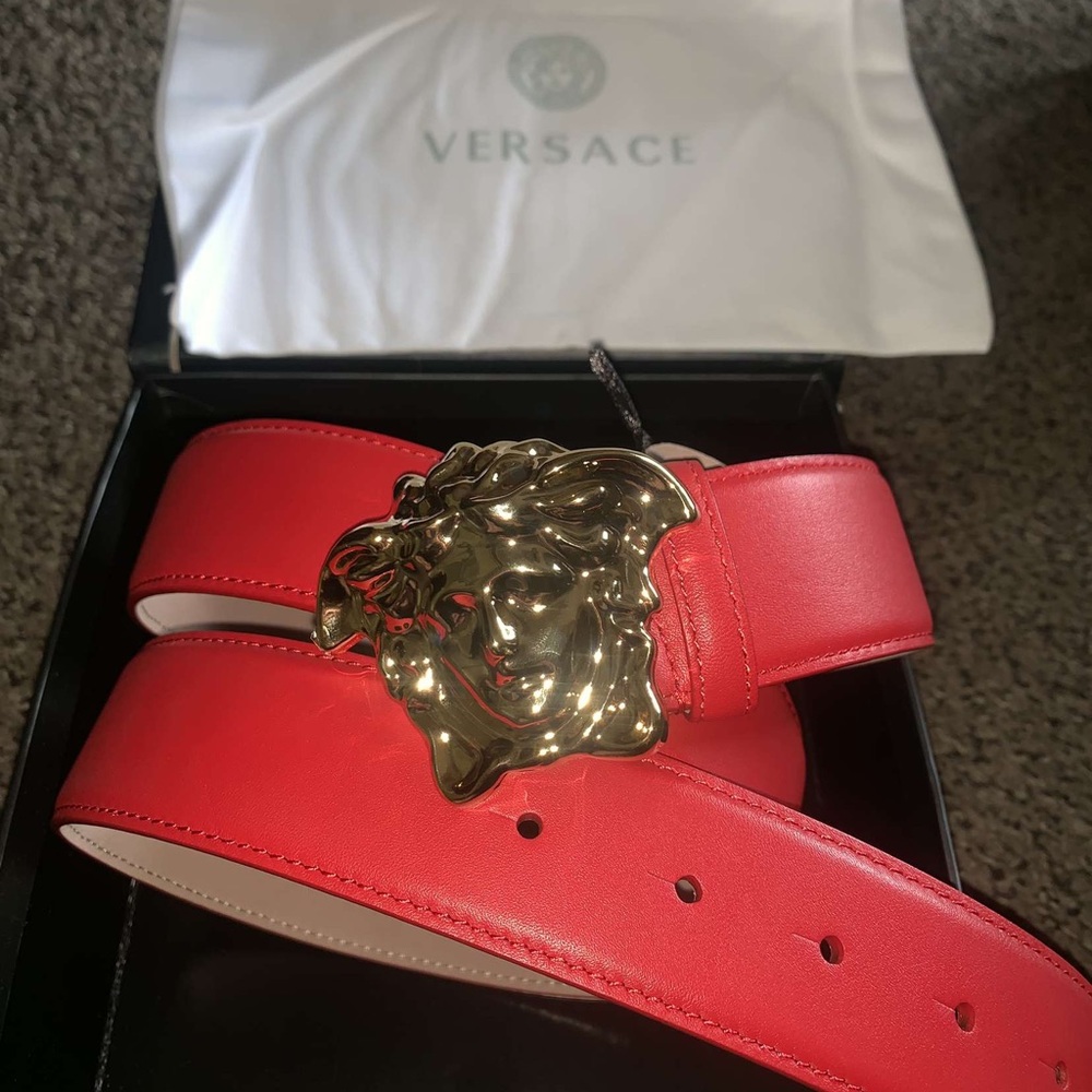 Versace Palazzo Belt with Medusa